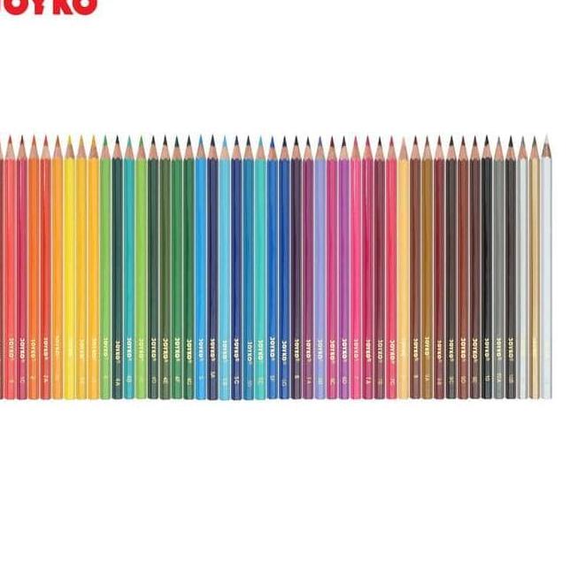

Special Price.. COLOR PENCIL / PENSIL WARNA JOYKO CP-48PB / CP 48B FREE RAUTAN (48 WARNA)
