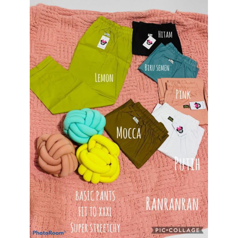 Celana Basic Pants by RAN 88 Original