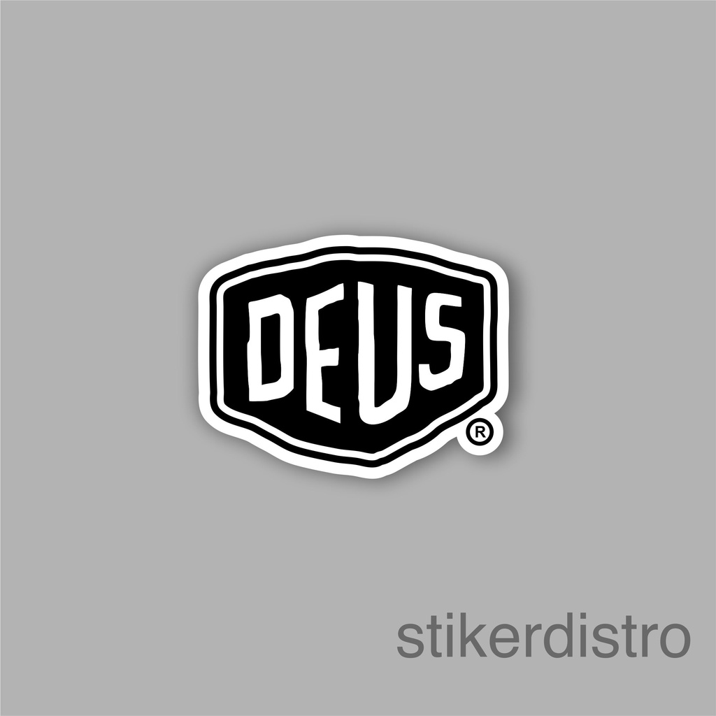 

Stiker Sticker Deus white Black Case Phone Logo Brand Band Aesthetic Termurah Clothing Basic Tumblr Laptop HP Casing Striping Tempel Label Merk Dinding Graftac Vinyl High Quality decal