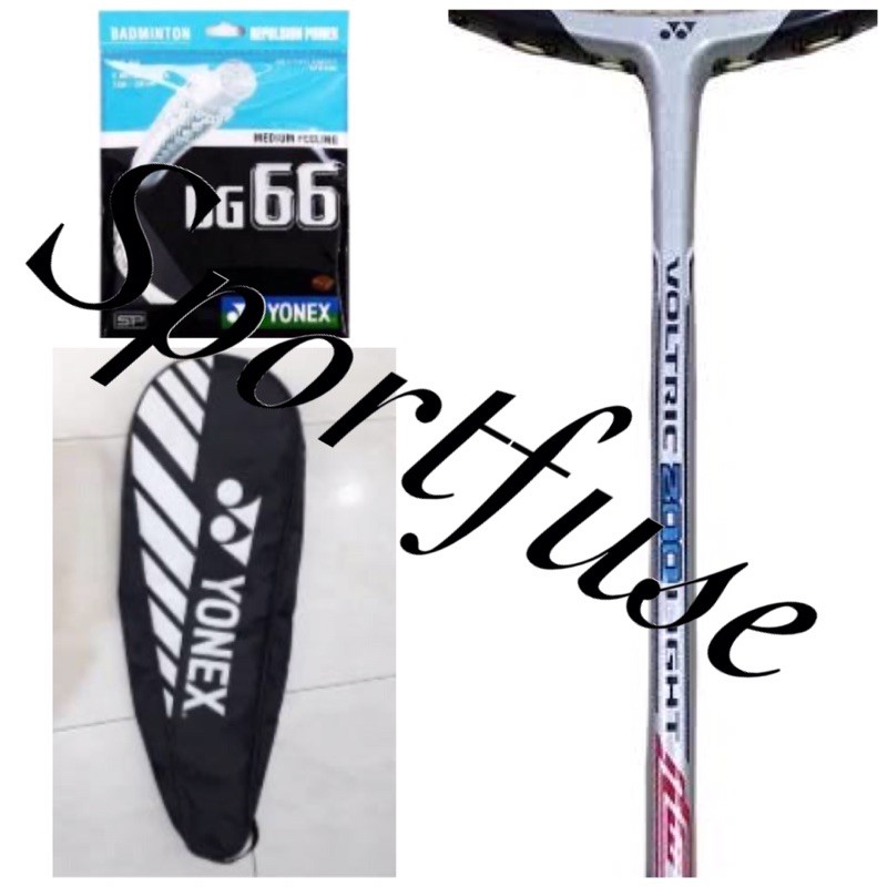 raket badminton yonex voltric 100 lcw light 200 lcw light original