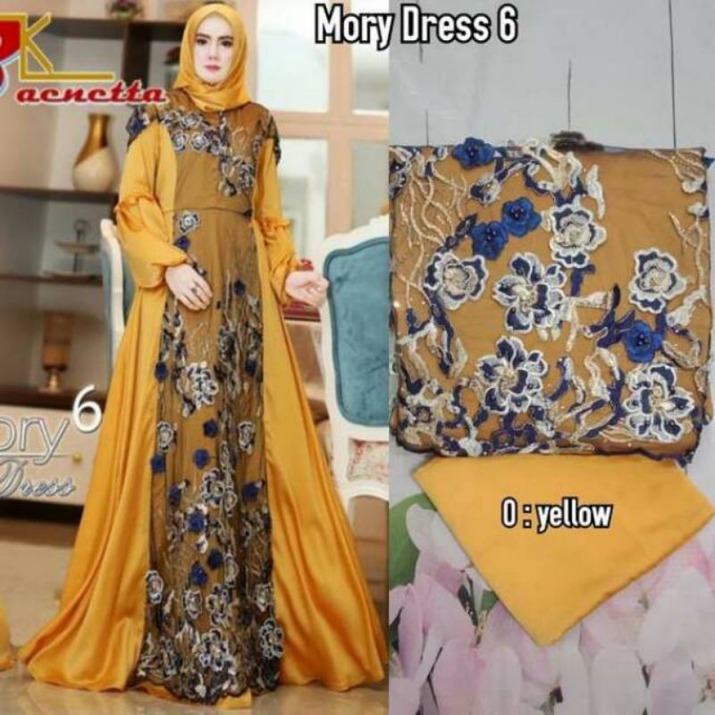 Gamis Pesta Syari MORY by BAENETTA Branded Original