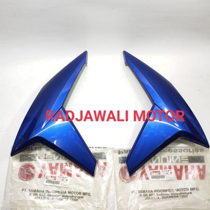 Scoop Air Sayap Kiri Kanan Set Biru New Vixion Advance Asli Yamaha