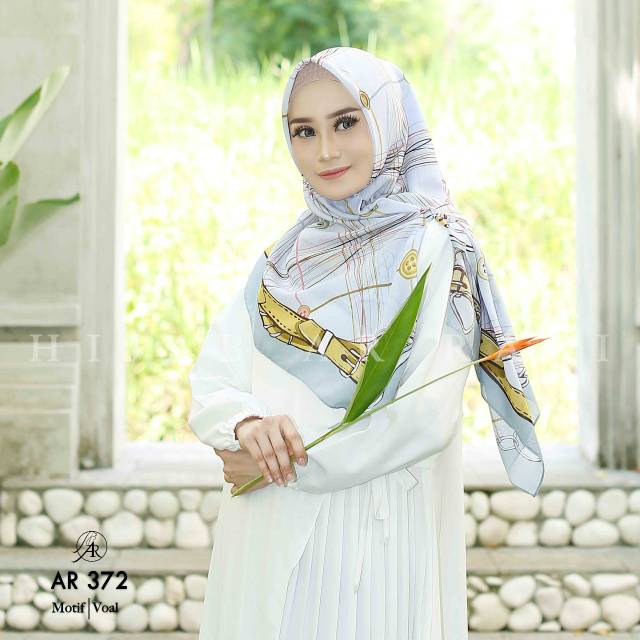 Hijab Arrafi Segi Empat Terbaru 2020 | Hijab Jilbab Gallery