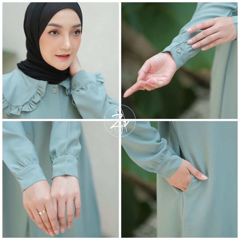 Sabiya Set rok -Long Tunik- Setelan Rok - Set Tunik Terbaru