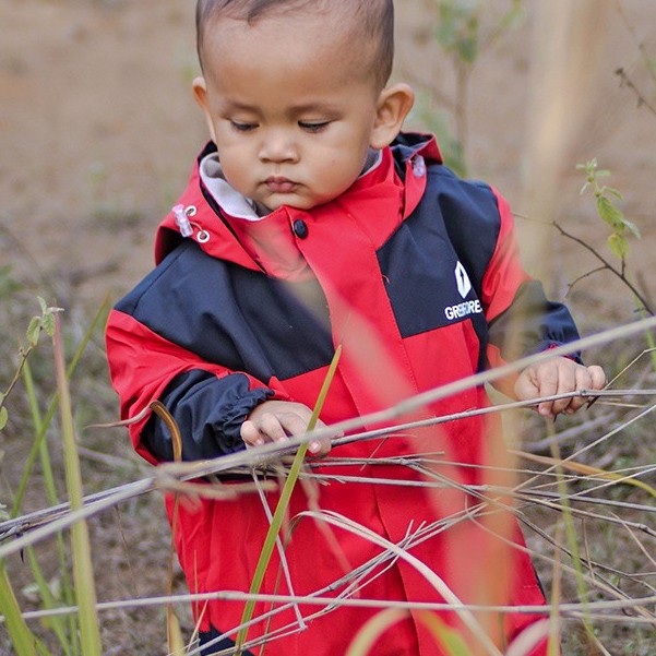 Jaket Gunung Anak Waterproof Pakaian Anak Laki Laki Perempuan