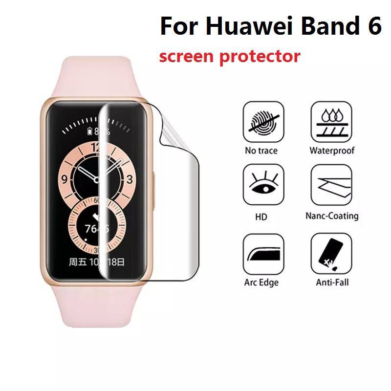 Film Pelindung Layar Bahan TPU Transparan Untuk Huawei Honor Band 6 7 Pro