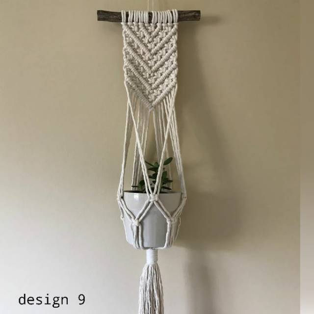 Pot gantung hanger plant hanging macrame rajut