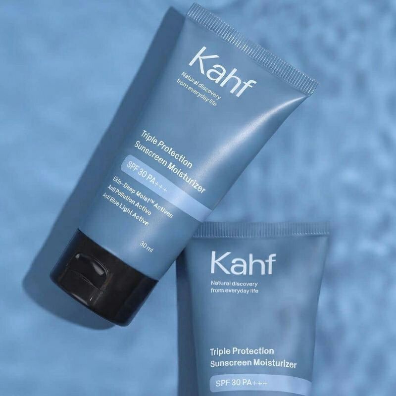 Kahf Triple Protection Sunscreen Moisturizer Spf 30 Pa+++ Perawatan Pria