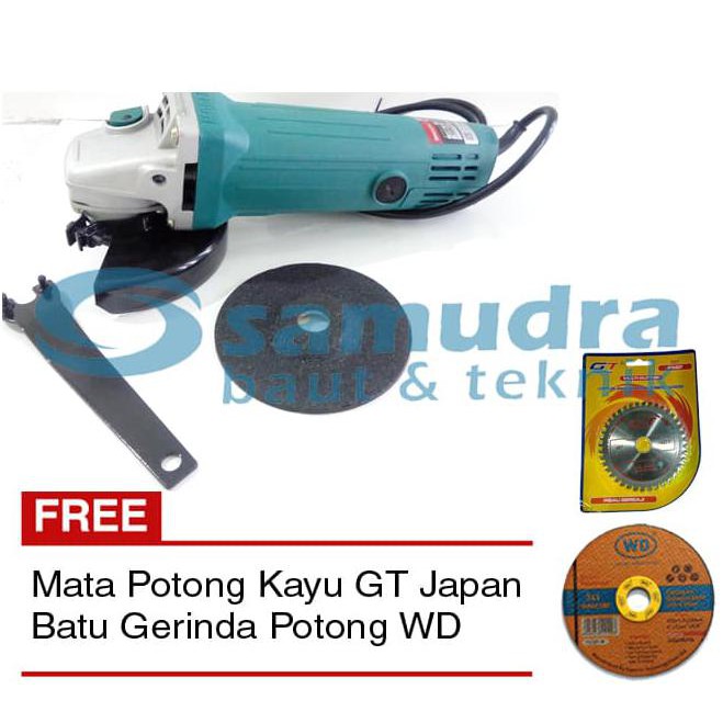 DISKON BESAR MODERN M-2300B Mesin Gerinda 4" + Mata Potong Kayu Besi