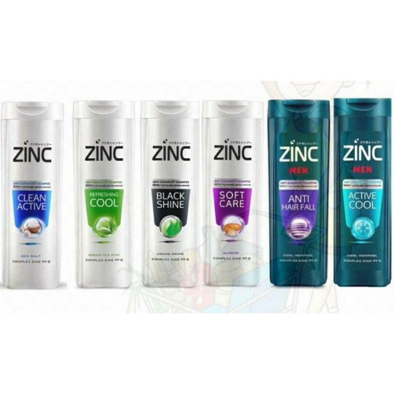 Jual Shampoo Zinc / Shampoo Anti Rontok Zinc / Shampoo Anti Ketombe