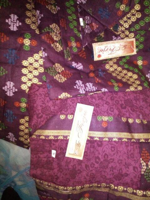 Bajucouple Pasangan Batikcouple Anami Sarwendah Gamis Broklat