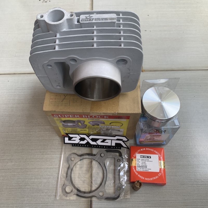BORE UP KIT KAWASAKI KLX DTRACKER CERAMIC 66mm TERLARIS