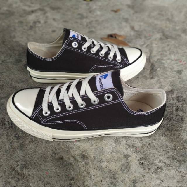 VENTELA 70S low BLACK NATURAL