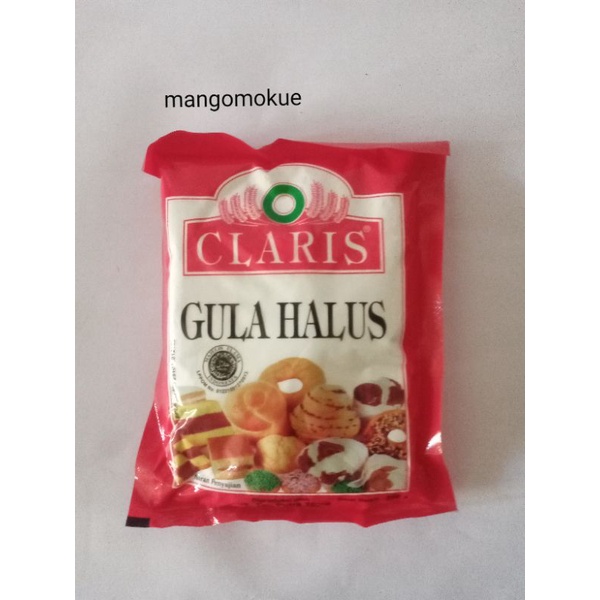 

Claris gula halus 250gr varian gula halus