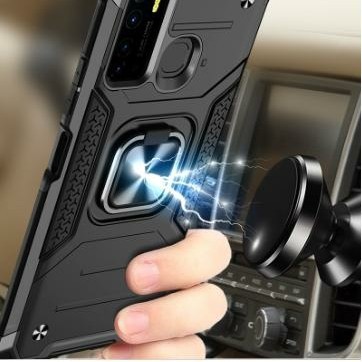 CASE ZENFONE LIVE L1 HARDCASE RING CARBON THUNDER ASUS ZENFONE LIVE L2 - BC