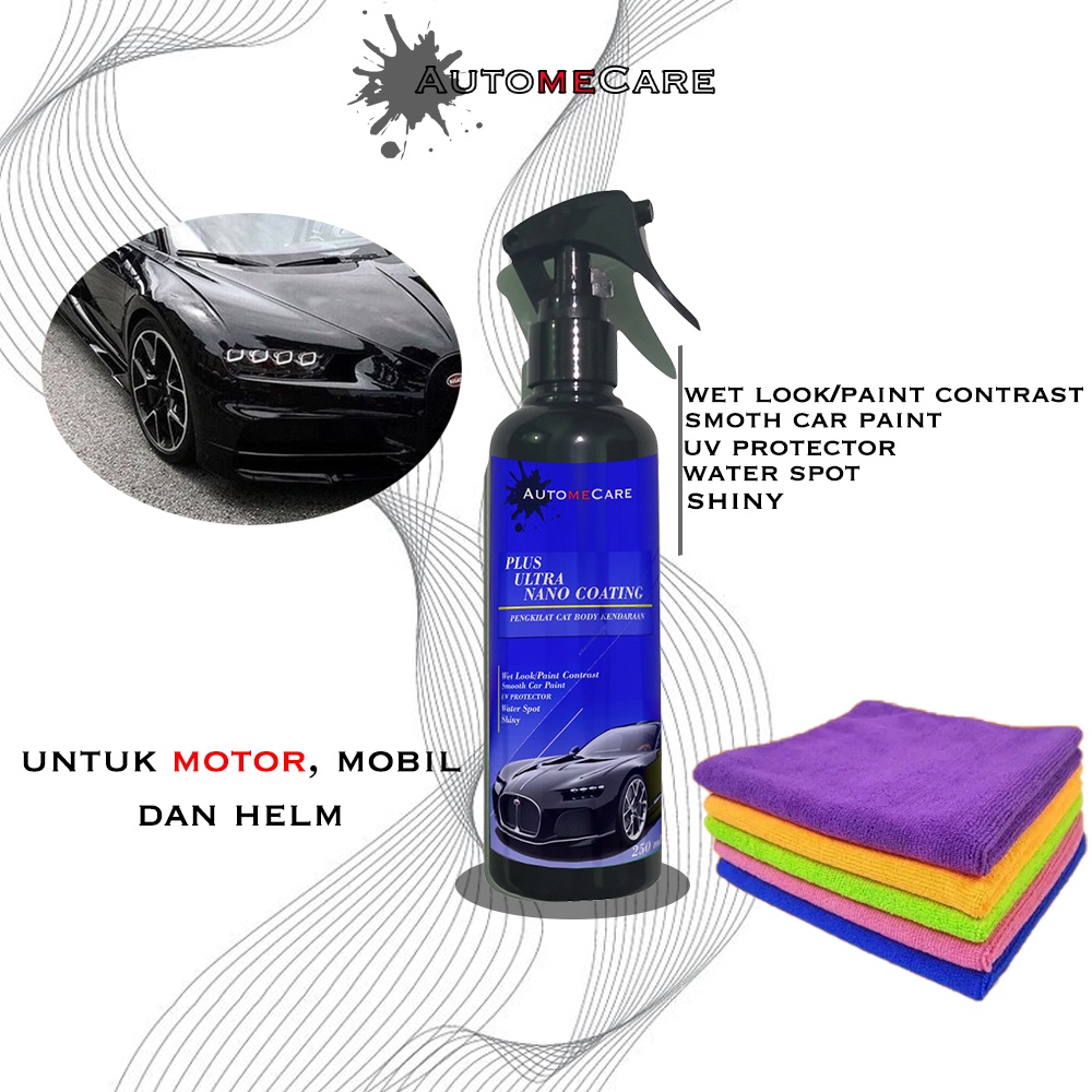 TERMURAH/SEALENT GUARD/PENGKILAP BODY KENDARAAN/EFEK DAUN TALAS/SPRAY SEMI NANO COATING/EFEK SHINY/PENGKILAP MOBIL MOTOR - PAINT PROTECTION - NANO CERAMIC COATING - CERAMIC SPRAY SEALANT