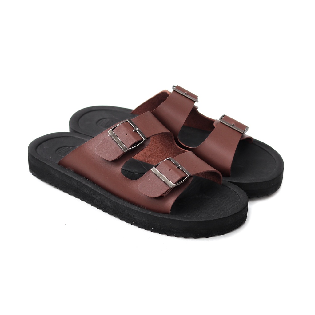 MOLK|Sandal Casual Pria Asli Original Fashion Simple 2021 Anti Slip Sendal Pria Keren Laki Laki