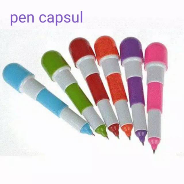 

Ballpoint,pen capsul,unik,cantik,lucu berkarakter