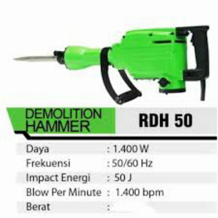Jack hammer Beton RYU RDH50 /demolition hammer