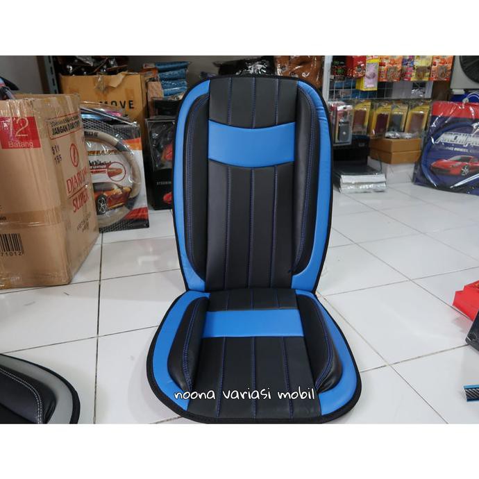 TERMURAH SANDARAN ALAS JOK KURSI MOBIL BRIO AGYA AYLA INNOVA BIRU