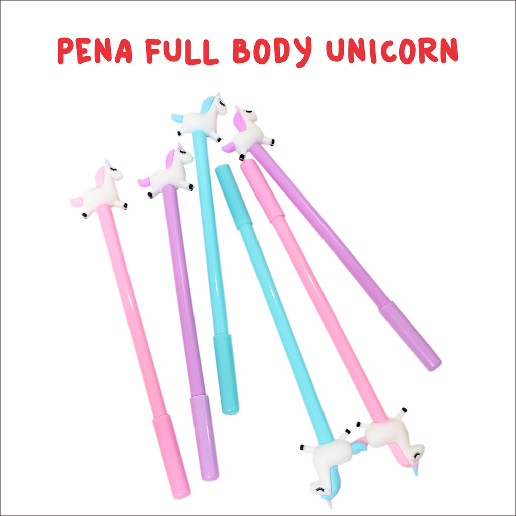 

Pulpen Anak Pena Full Body Unicorn