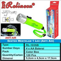 Senter Selam Diving Tangan/senter menyelam/senter diving rolinson RL-103SB