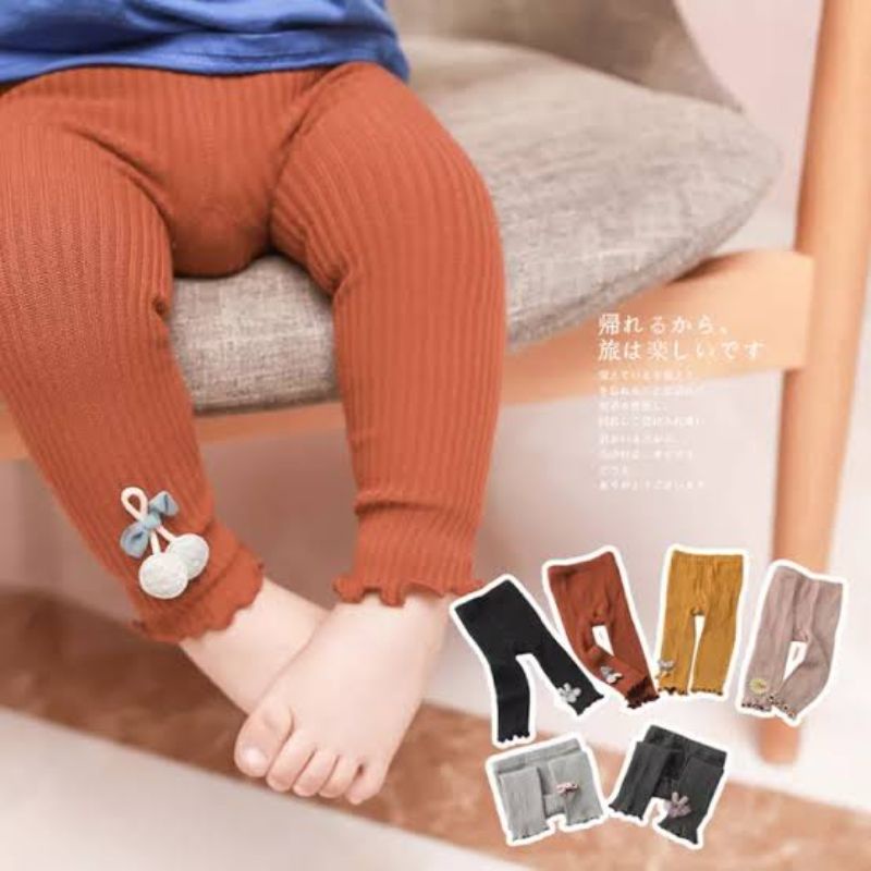 Legging Anak Import Rajut 1-3 Tahun