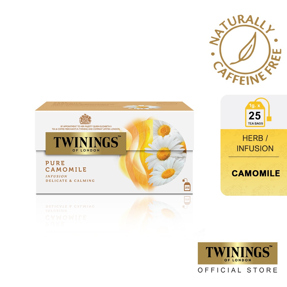 Twinings Teh Celup Pure Camomile 25x1gr