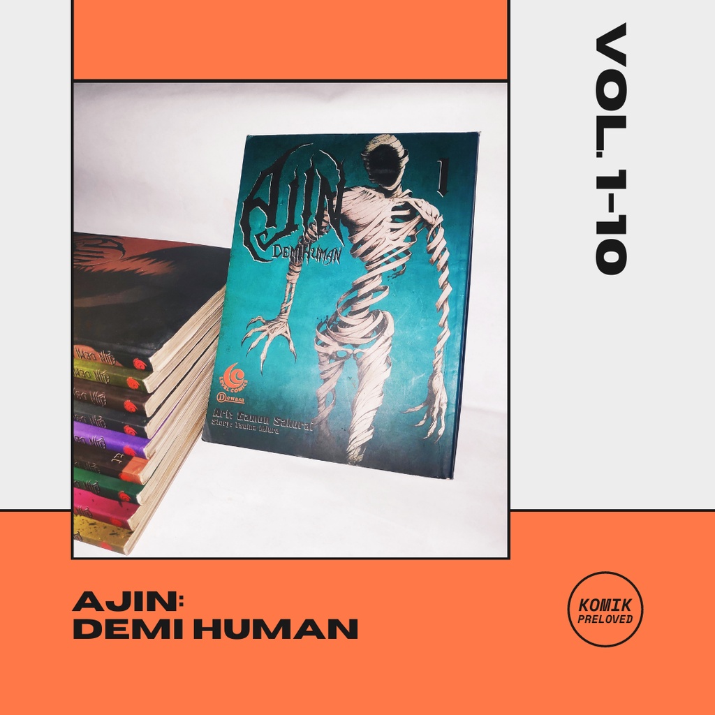 Komik AJIN Demi Human Vol 1-10