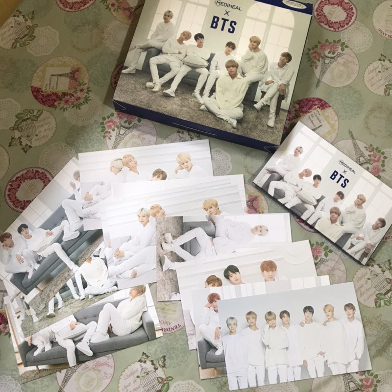 BTS X MEDIHEAL OFFICIAL PHOTOCARD (NO MASKER)