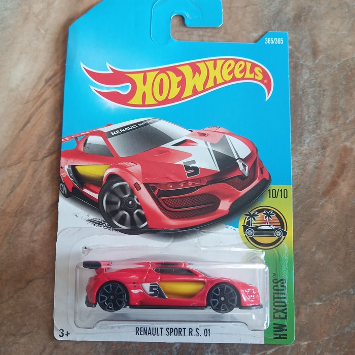 HOT WHEELS RENAULT SPORT RS Merah