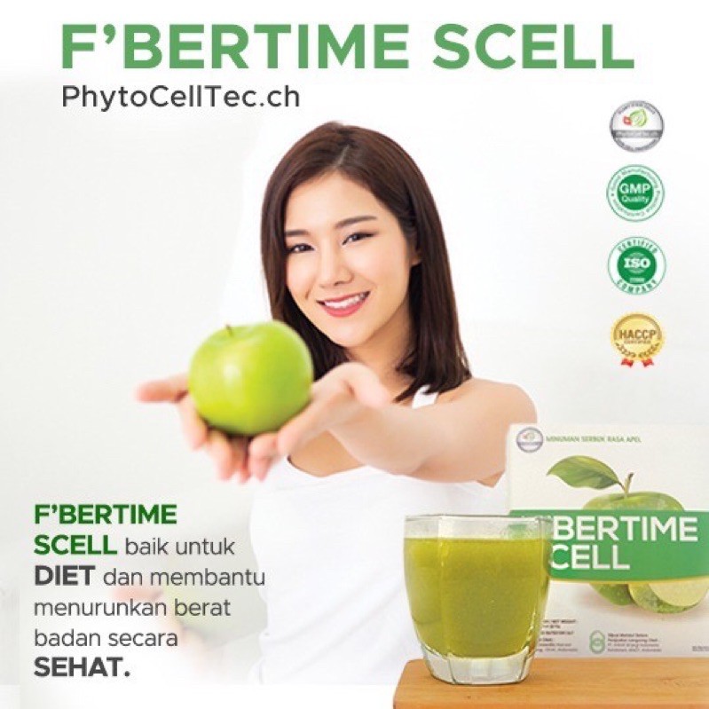 Ready stock F'bertime Scell detox tubuh melancarkan pencernaan