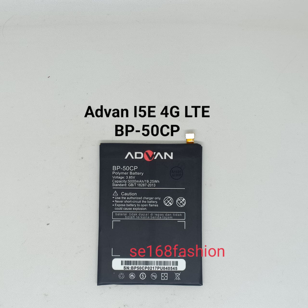 Baterai Advan I5E 4G LTE BP-50CP Batre Batere Battery