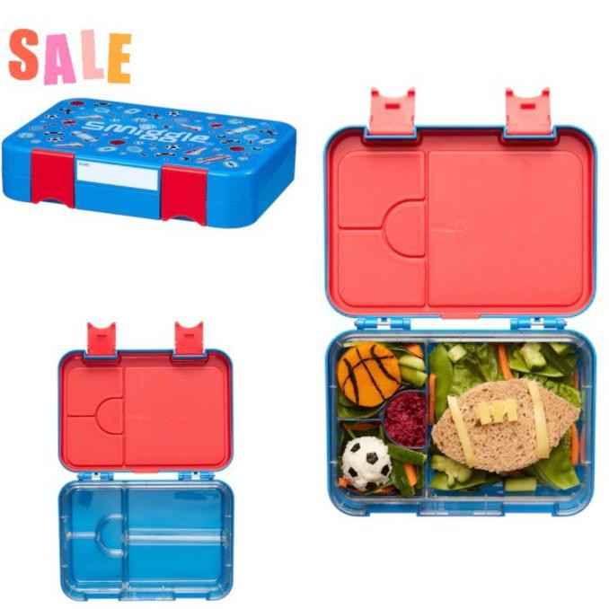 Jual Smiggle Happy Bento Lunch Box Tempat Bekal Smiggle Anak Laki Laki
