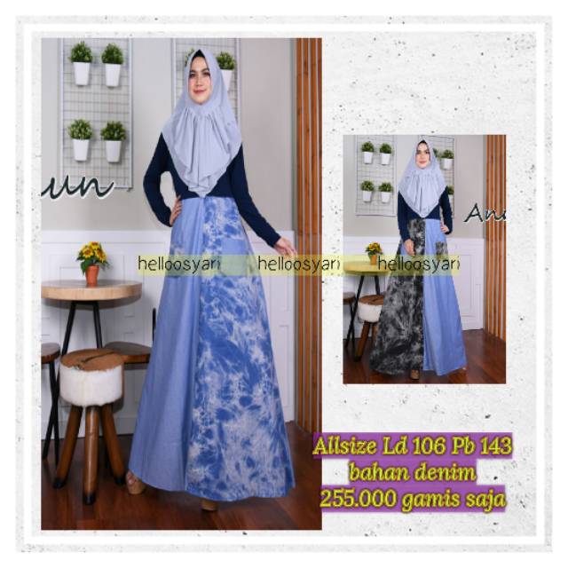 Viendra04 Hijab Syari / Gamis Syari / Gamissar'i