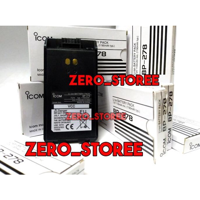 Bp-278 Baterai Icom Ic-V88 Ic-U88 V88 U88 Ht Bp 278 Icom Bp278 Awet L
