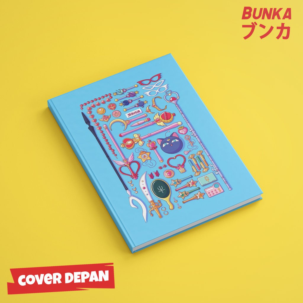 

Notebook Anime Weapon Classic Hardcover A5 Buku Tulis Catatan Note Agenda Planner Jurnal