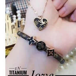 TiTanium set gelang kalung p739