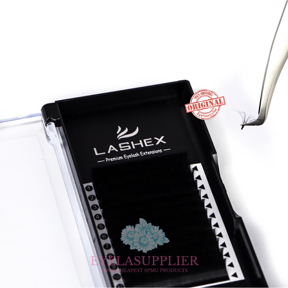 Lashex Blossom Auto Bloom Easy Fan Mega Volume Fanning Russian BM Eyelash Extension Bulumata Ekstension Super Soft Black 3D 5D 8D