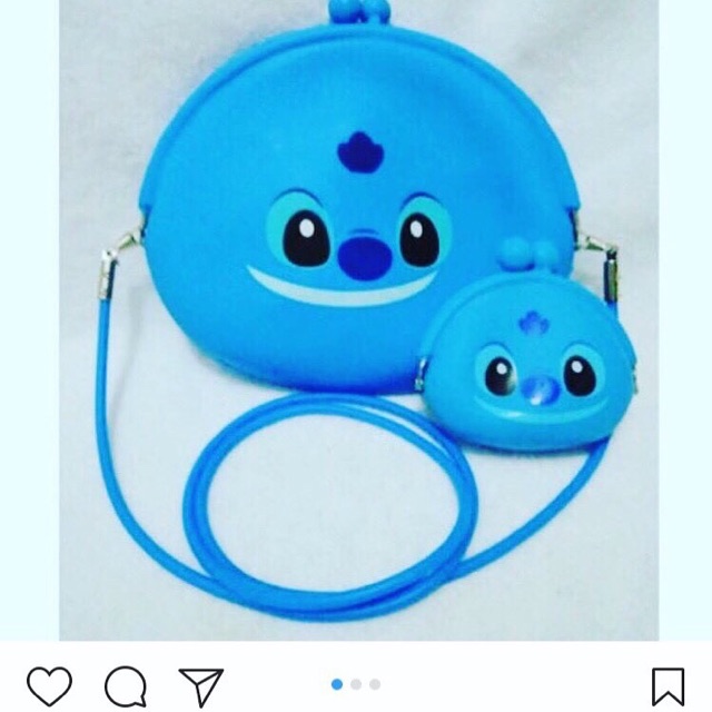 Tas selempang stitch silikon