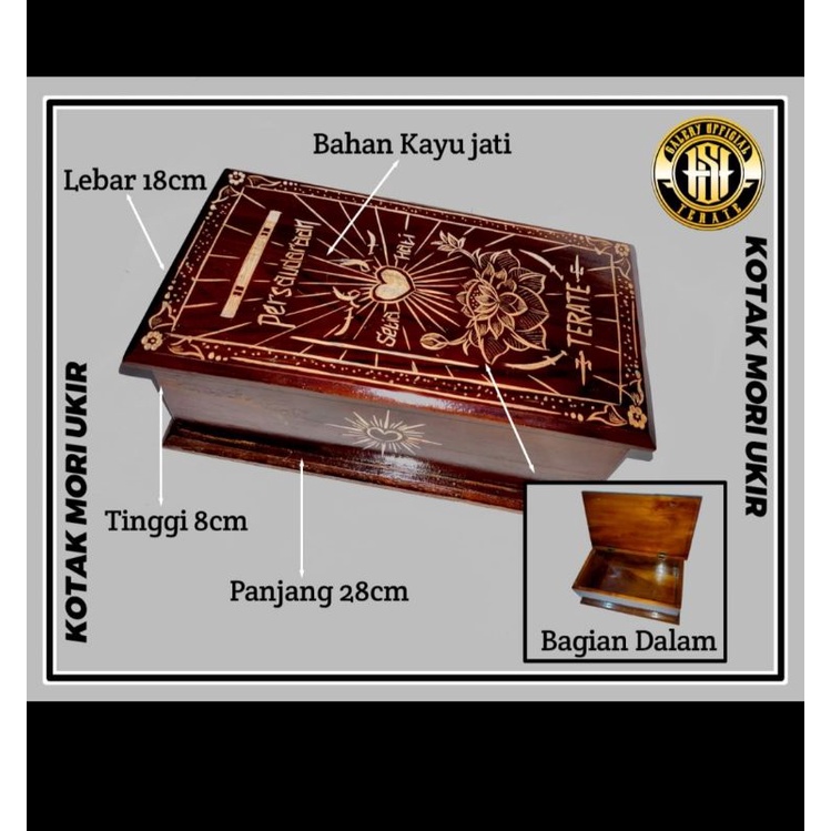 Kotak mori psht ukir
