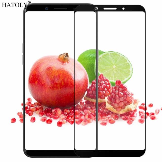 PROMO Tempered Glass OPPO F5 TG Layar FULL COVER Black Premium Glass Anti Gores Kaca