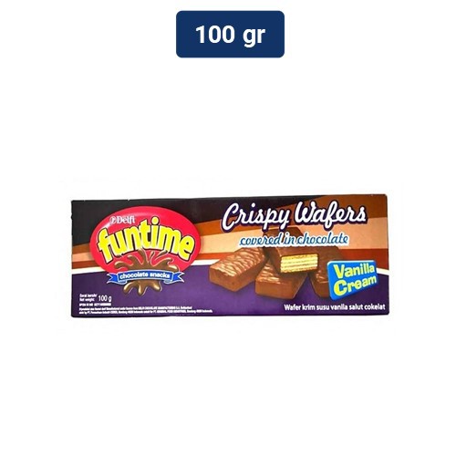 Delfi Funtime Wafer Chocolate Vanilla 100 gr