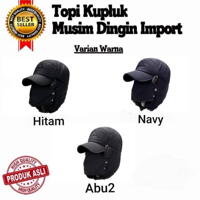 Topi Kupluk Musim Dingin Topi Winter / Salju 008