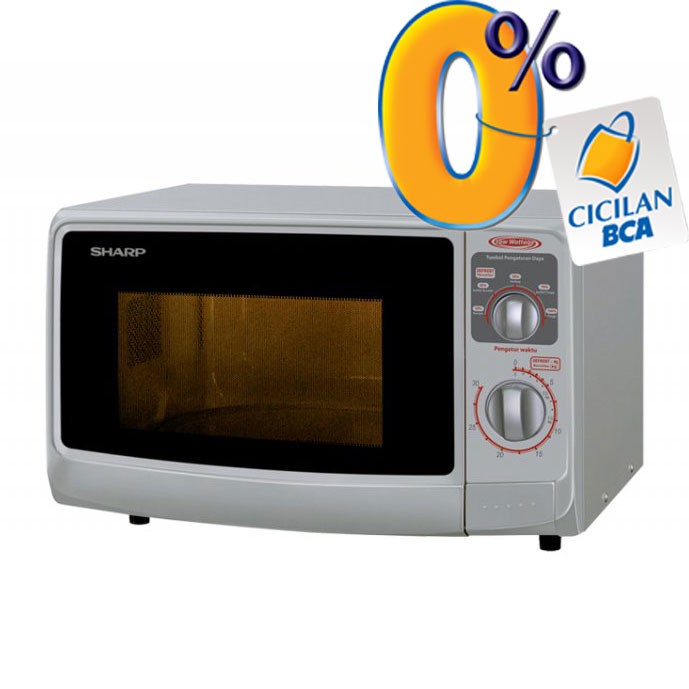 Sharp Microwave 22 Liter – R222Y(S) Penghangat Instan