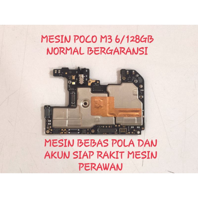 MESIN POCO M3 NORMAL MESIN POCO M3 6/128GB NORMAL mesin poco m3 normal