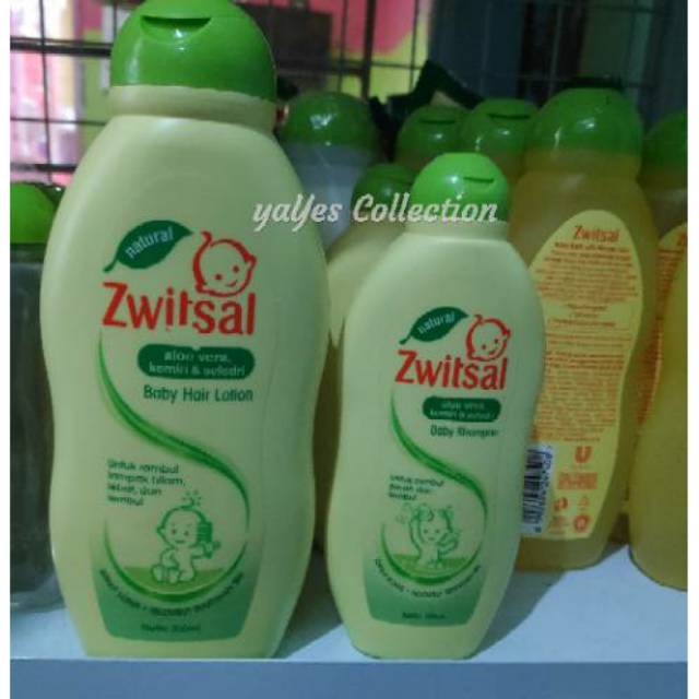 Hair lotion 100ml 200 ml zwitsal aloe Vera kemiri &amp; seledri natural switsal perawatan rambut bayi
