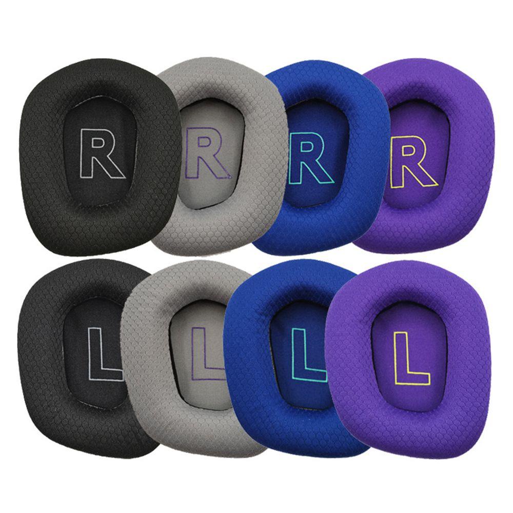 POPULAR Populer 2Pcs Bantalan Telinga Headphone Earmuff Earpads Busa Untuk Logitech G733