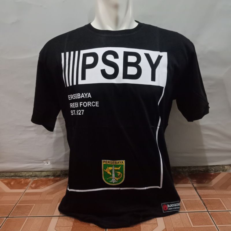 KAOS TSHIR KATA KATA GAK BAHAYA TA ? BAJU PERSEBAYA HITAM MURAH