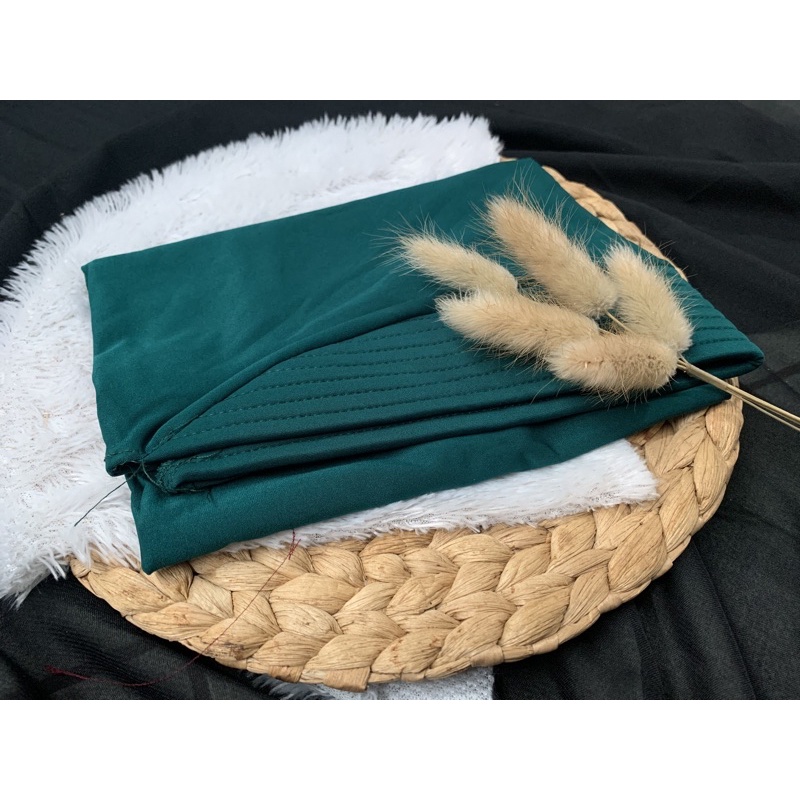 40+ Warna Jilbab Sport Murah /Jilbab Lycra Instan Jokowi / Bergo Sport-Emerald
